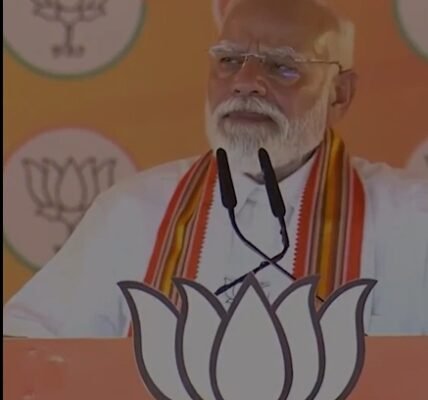 Senior BJP leader and Prime Minister Narendra Modi addressed party workers in Assam.
