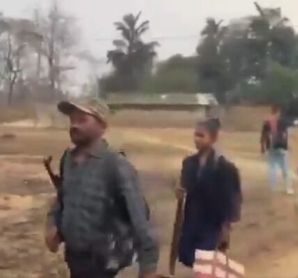 Today in Chhattisgarh, a total of 18 Maoists—including Papa Rao, a top leader of the Maoist organization—surrendered.