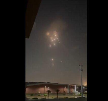 UAE air defense systems shot down four ballistic missiles and 25 drones fired from Iran yesterday