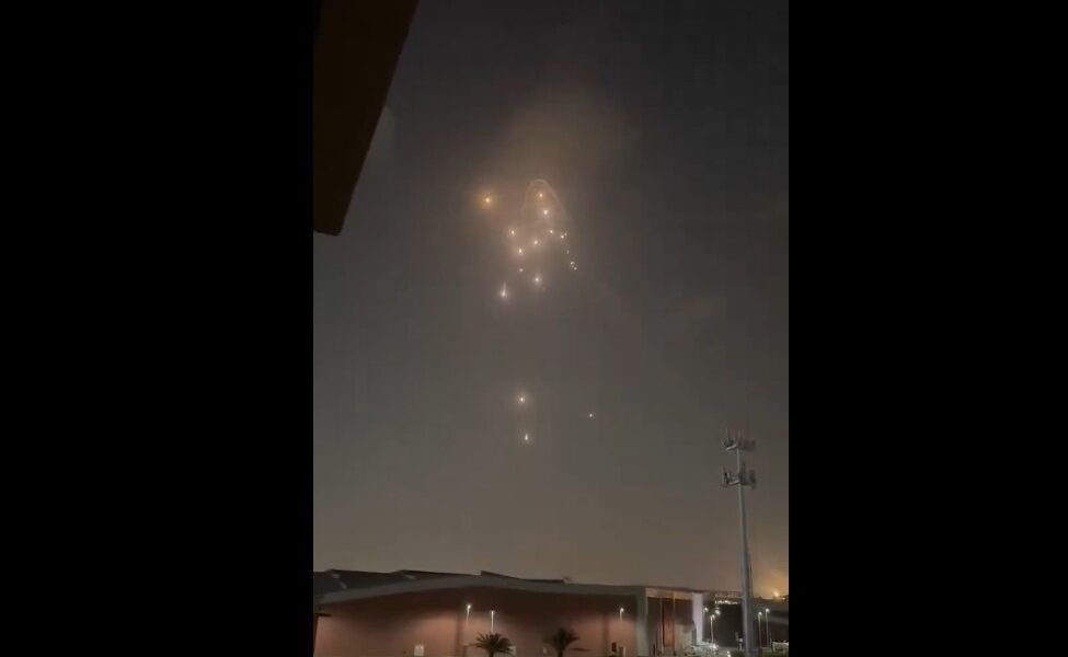 UAE air defense systems shot down four ballistic missiles and 25 drones fired from Iran yesterday