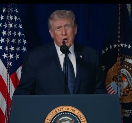 US President Donald Trump