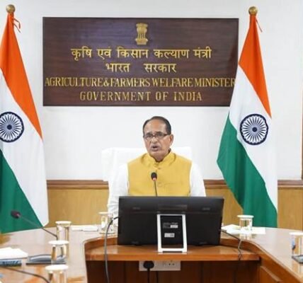 Union Agriculture Minister Shivraj Singh Chouhan conducted a high-level review of the overall status of the country agricultural sector in New Delhi.