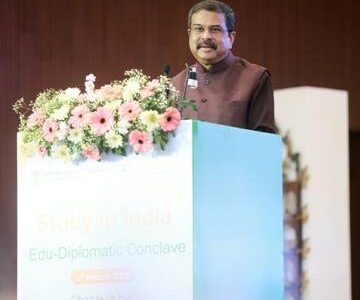 Union Minister Dharmendra Pradhan addressed the Study in India Education-Diplomatic Conclave 2026 organized by the Ministry of Education