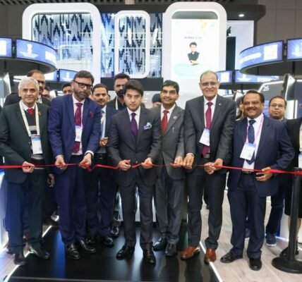Union Minister Jyotiraditya Scindia inaugurated the India Pavilion at the Mobile World Congress 2026 in Barcelona, ​​Spain.