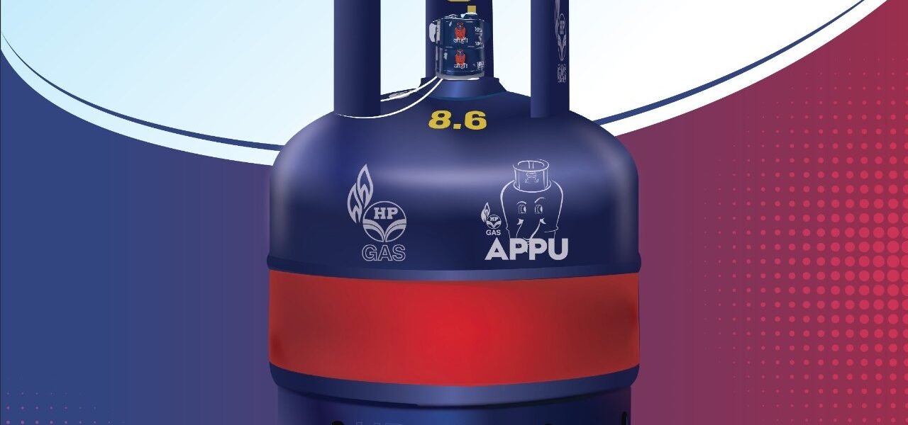 5-kilogram LPG cylinder