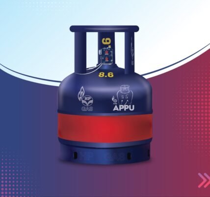 5-kilogram LPG cylinder
