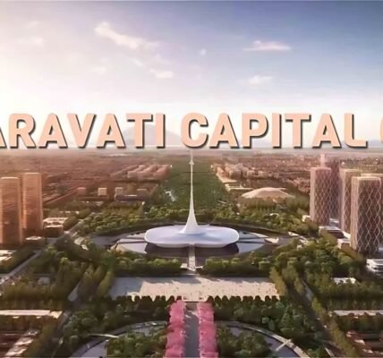 Amaravati as the capital of Andhra Pradesh