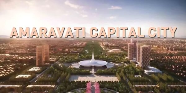 Amaravati as the capital of Andhra Pradesh