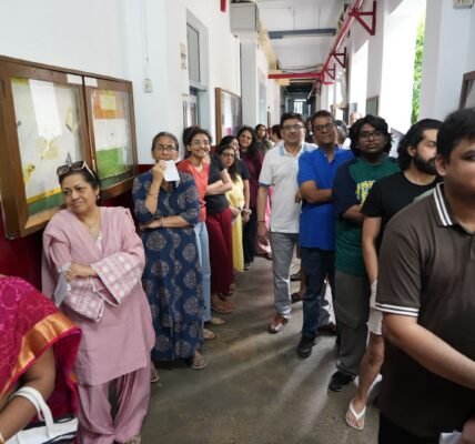 Approximately 61.11% voting was recorded by 1 00 PM in the second and final phase of the 2026 West Bengal elections.