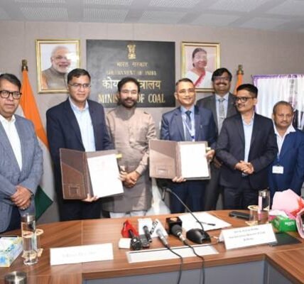 BCGCL and MCL signed a historic land lease agreement for a Coal-to-Ammonium Nitrate project in Lakhanpur, Odisha.