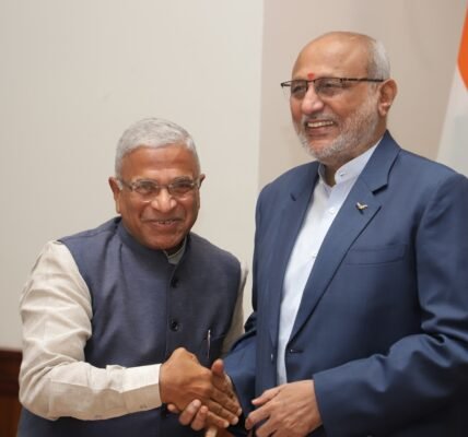 Chairman of the Rajya Sabha administered the oath to Harivansh