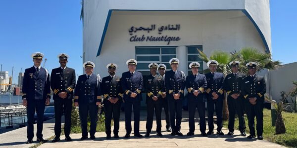 Commanding Officer of INS Sudarshini held discussions with senior Moroccan naval officers