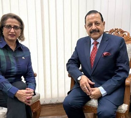 Dr. Niti Pal, President-Elect of the International Diabetes Federation, met with Union Minister Dr. Jitendra Singh.
