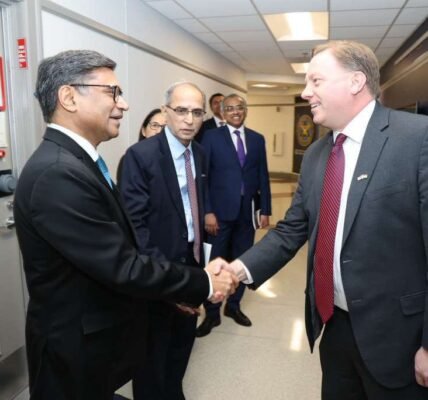 Foreign Secretary Vikram Misri met with Michael P. Duffy, US Under Secretary for Defense Acquisition