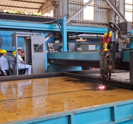 Foundation Stone Laying Ceremony for the Construction of FPV-4 and Plate Cutting Ceremony for FPV-7 for the Indian Coast Guard Concluded.