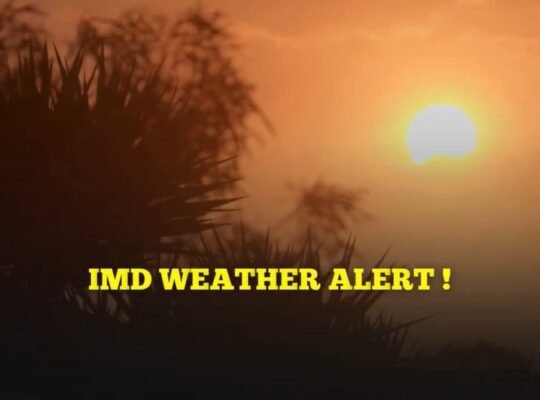 IMD forecast the possibility of a heatwave today in Rajasthan, Uttar Pradesh, Madhya Pradesh, Vidarbha, Chhattisgarh, and Jharkhand.