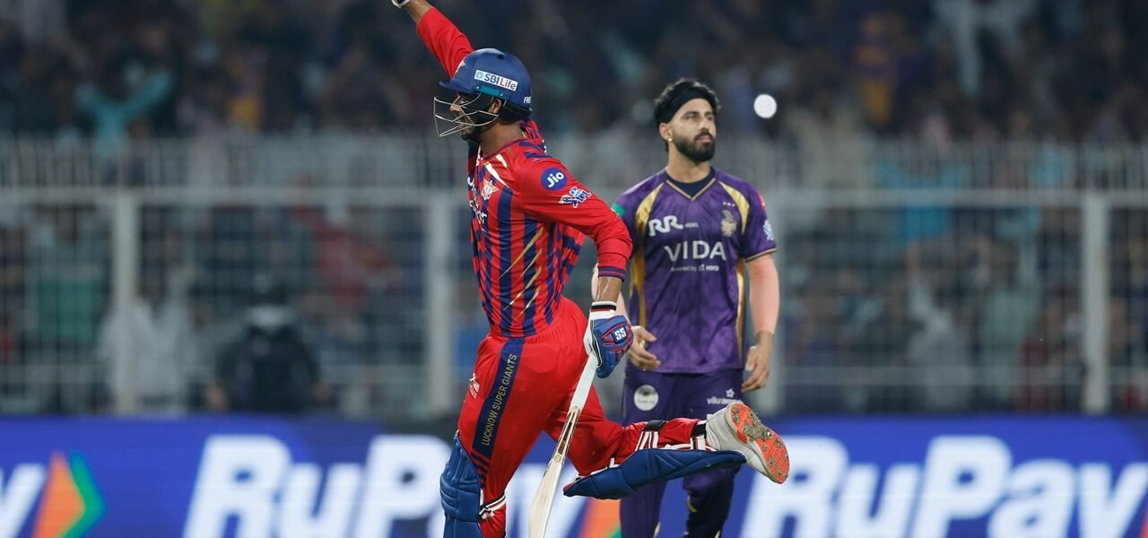IPL Lucknow Super Giants defeat Kolkata Knight Riders by 3 wickets in a thrilling match.