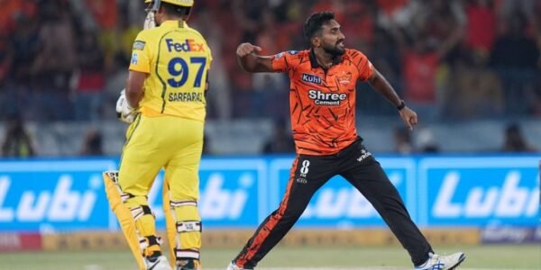 In IPL cricket, Sunrisers Hyderabad defeated Chennai Super Kings by 10 runs.