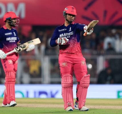 In IPL cricket, the Rajasthan Royals defeated Royal Challengers Bangalore by six wickets.