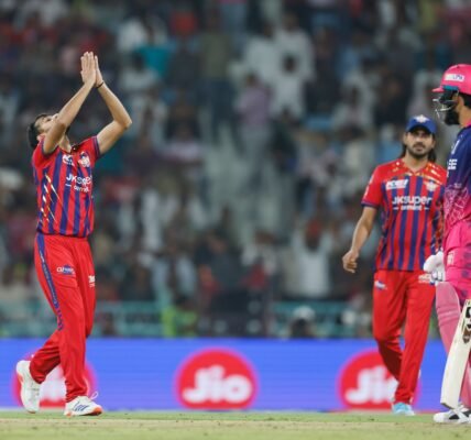 In IPL cricket, the Rajasthan Royals defeated the Lucknow Super Giants by 40 runs.