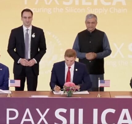 India and US have agreed to enhance cooperation and expand comprehensive economic and technological ties under Pax Silica