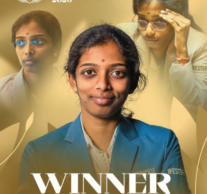 Indian Grandmaster R. Vaishali won the FIDE Women Candidates Chess Tournament title in Cyprus.