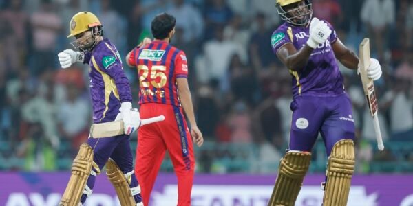 Kolkata Knight Riders defeated the Lucknow Super Giants in a thrilling Super Over.