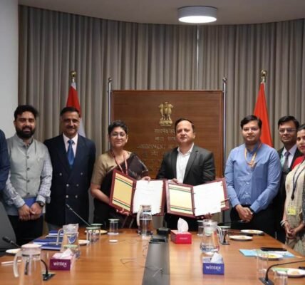 Ministry of MSME has signed an MoU with NICDC Logistics Data Services to strengthen the data-driven logistics ecosystem