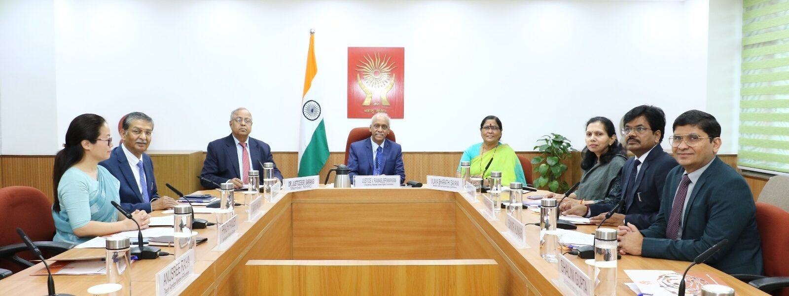 NHRC organized a meeting of the Core Group on the Right to Food and Nutrition in a hybrid mode at its premises in New Delhi