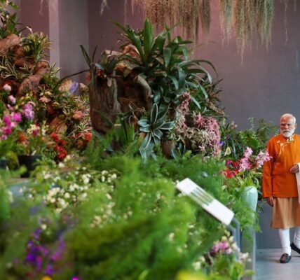PM Modi praised Sikkim extraordinary biodiversity during his visit to the Gangtok Orchidarium.