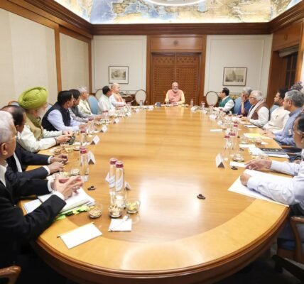 PM Modi presided over a special meeting of the Cabinet Committee on Security.