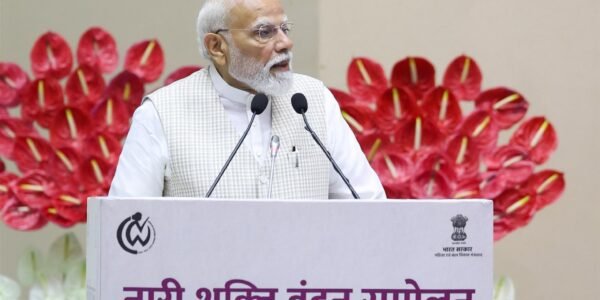 PM Narendra Modi addressed the Nari Shakti Vandan Sammelan