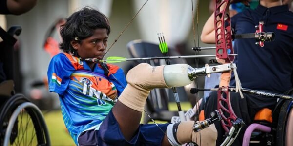 Payal Nag won the gold medal at the Archery Para Series in Bangkok by defeating Sheetal Devi.