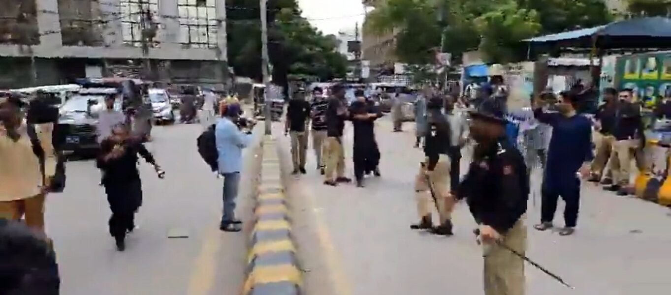Protests against cases of enforced disappearances in Balochistan continue unabated.
