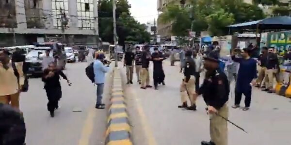 Protests against cases of enforced disappearances in Balochistan continue unabated.