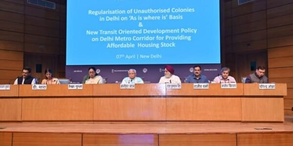 Regularization of Unauthorized Colonies in Delhi on an As Is, Where Is Basis