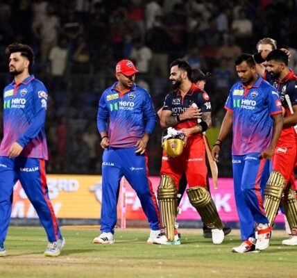 Royal Challengers Bangalore defeated Delhi Capitals by 9 wickets.