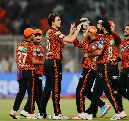 Sunrisers Hyderabad defeated Kolkata Knight Riders by 65 runs.
