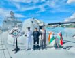 The Indian Navy INS Trikand arrived in Mombasa, Kenya, as part of its ongoing deployment in the South-Western Indian Ocean region.