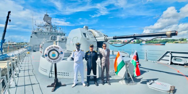 The Indian Navy INS Trikand arrived in Mombasa, Kenya, as part of its ongoing deployment in the South-Western Indian Ocean region.