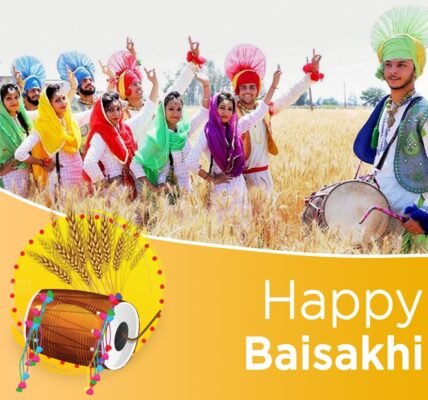 Today, the festival of Baisakhi is being celebrated in Punjab with reverence, enthusiasm, and a spirit of brotherhood.