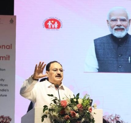 Union Health Minister JP Nadda inaugurated the 10th National Health Summit on Innovation and Inclusivity.