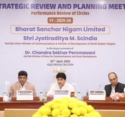 Union Minister Jyotiraditya M. Scindia praised BSNL transformative performance