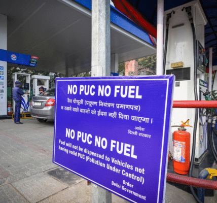 Vehicles in Delhi will not be provided fuel at petrol pumps without a valid pollution control certificate.