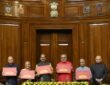 Vice President released the book Tides of Time India History Through Murals in Parliamen, authored by MP Sudha Murty