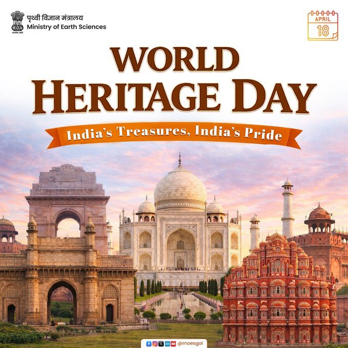 आज विश्व धरोहर दिवस है
