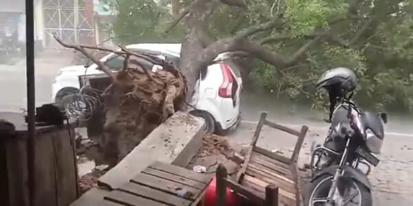 60 people killed in Uttar Pradesh in the last 24 hours due to rain, storms, and lightning strikes.