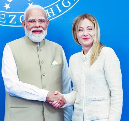 Agreement reached to further develop the India–Middle East–Europe Economic Corridor to further strengthen economic ties between India and Italy.