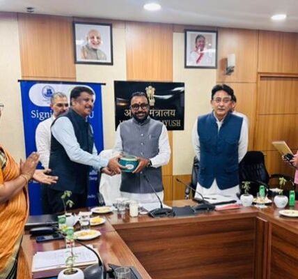 AyushXL and the Spices Board of India have signed a Memorandum of Understanding to strengthen the global promotion of Ayush products and medicinal spices.