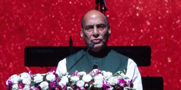 Defence Minister Rajnath Singh addressed the Shaurya event, organized in New Delhi